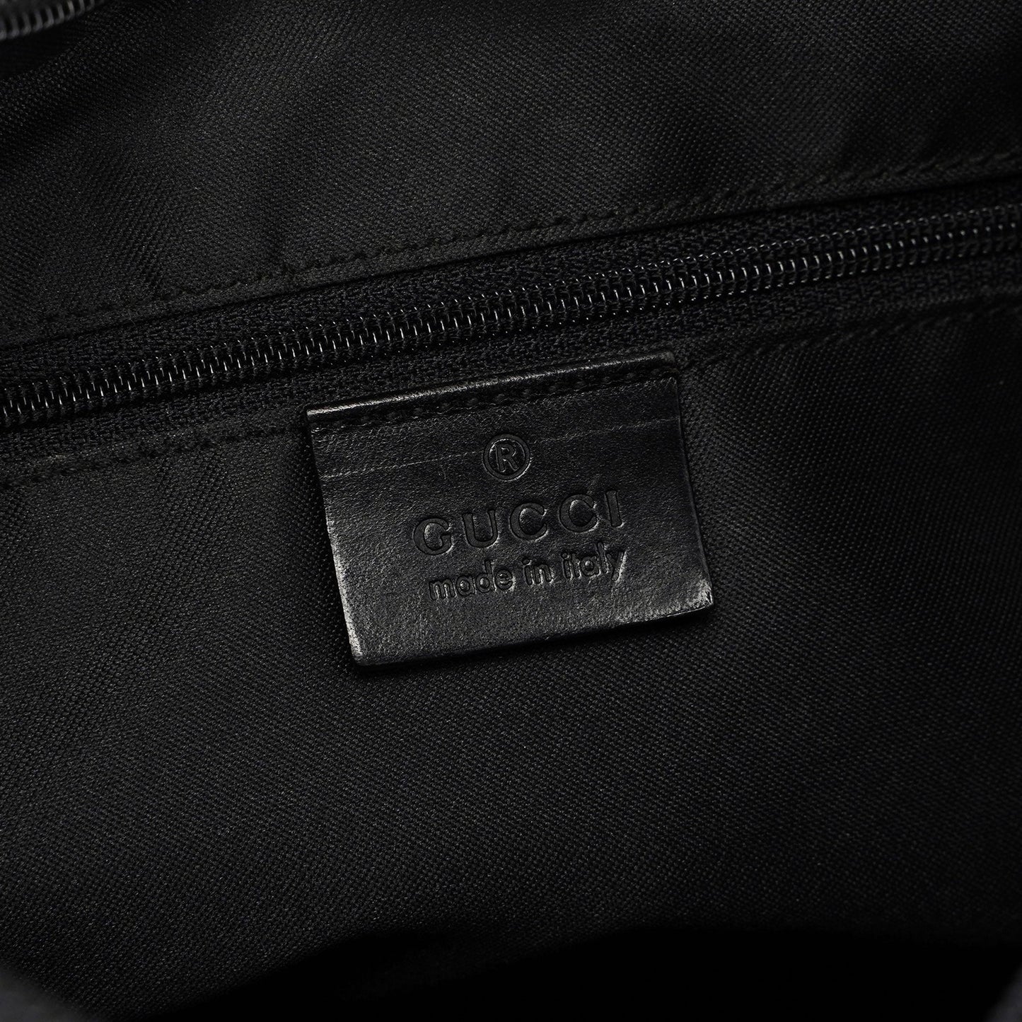 Gucci Black GG Shoulder Bag