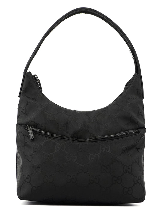 Gucci Black GG Shoulder Bag