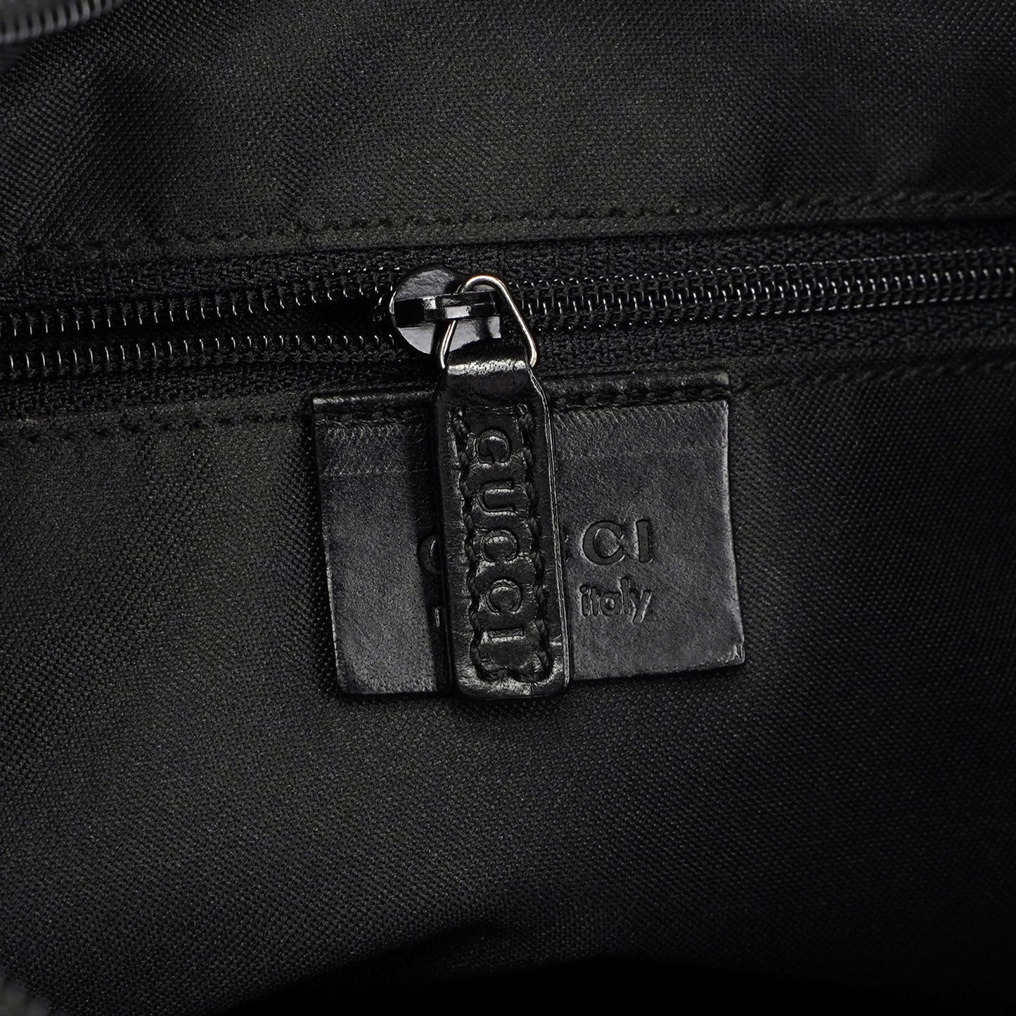 Gucci Black GG Shoulder Bag