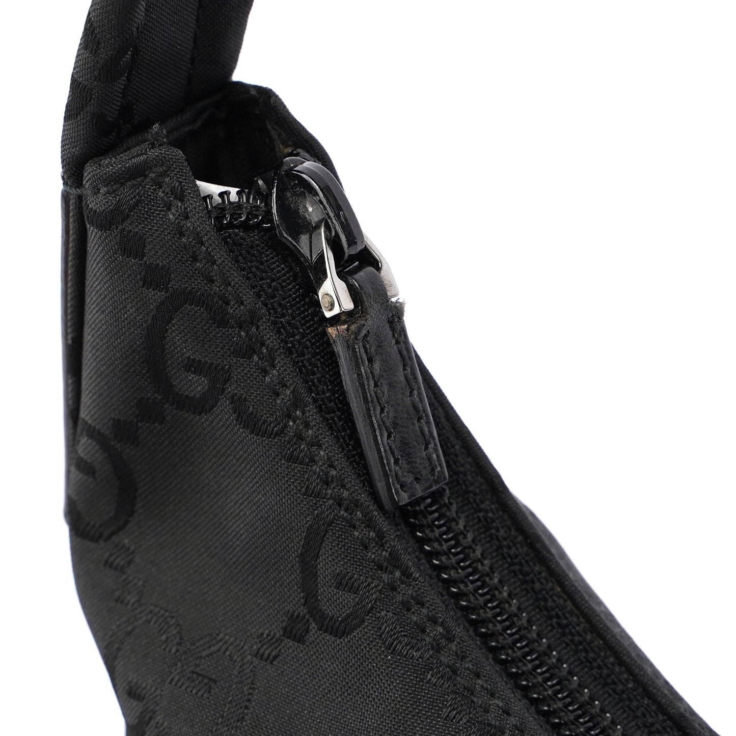 Gucci Black GG Shoulder Bag