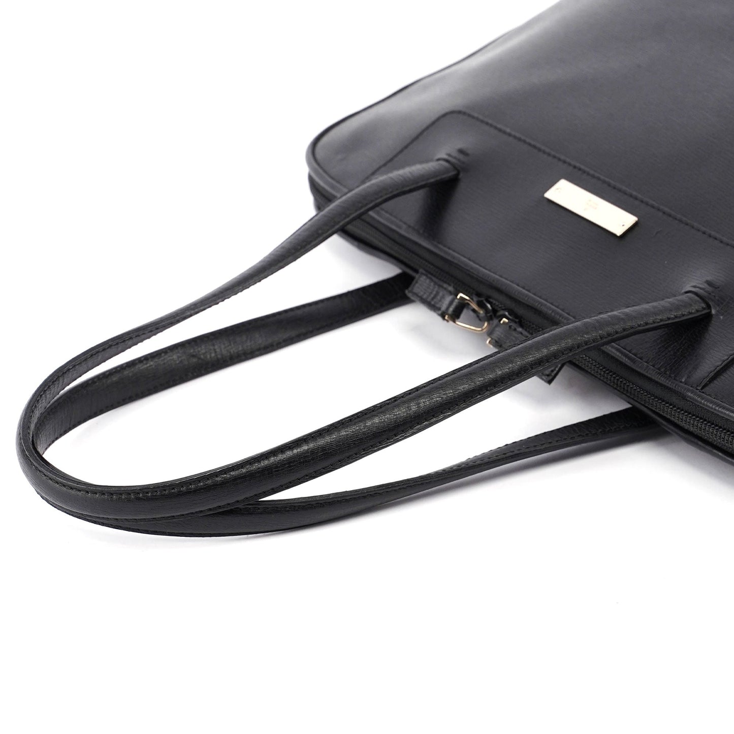 Gucci Black Leather Tote