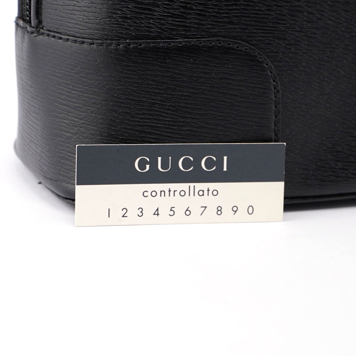 Gucci Black Leather Tote