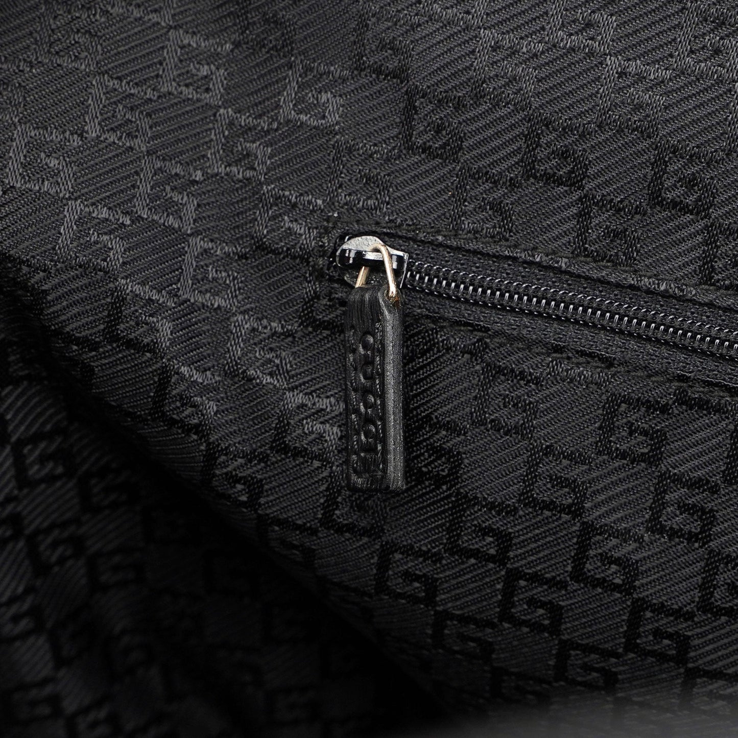 Gucci Black Leather Tote