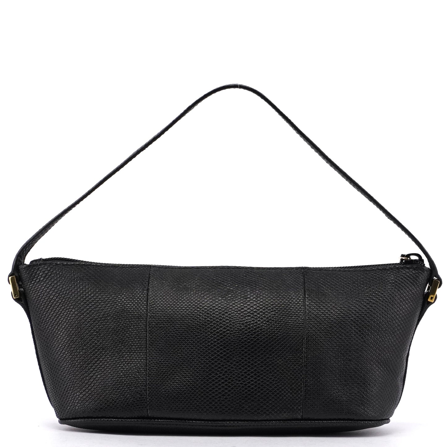 Gucci Black Lizard Embossed Boat