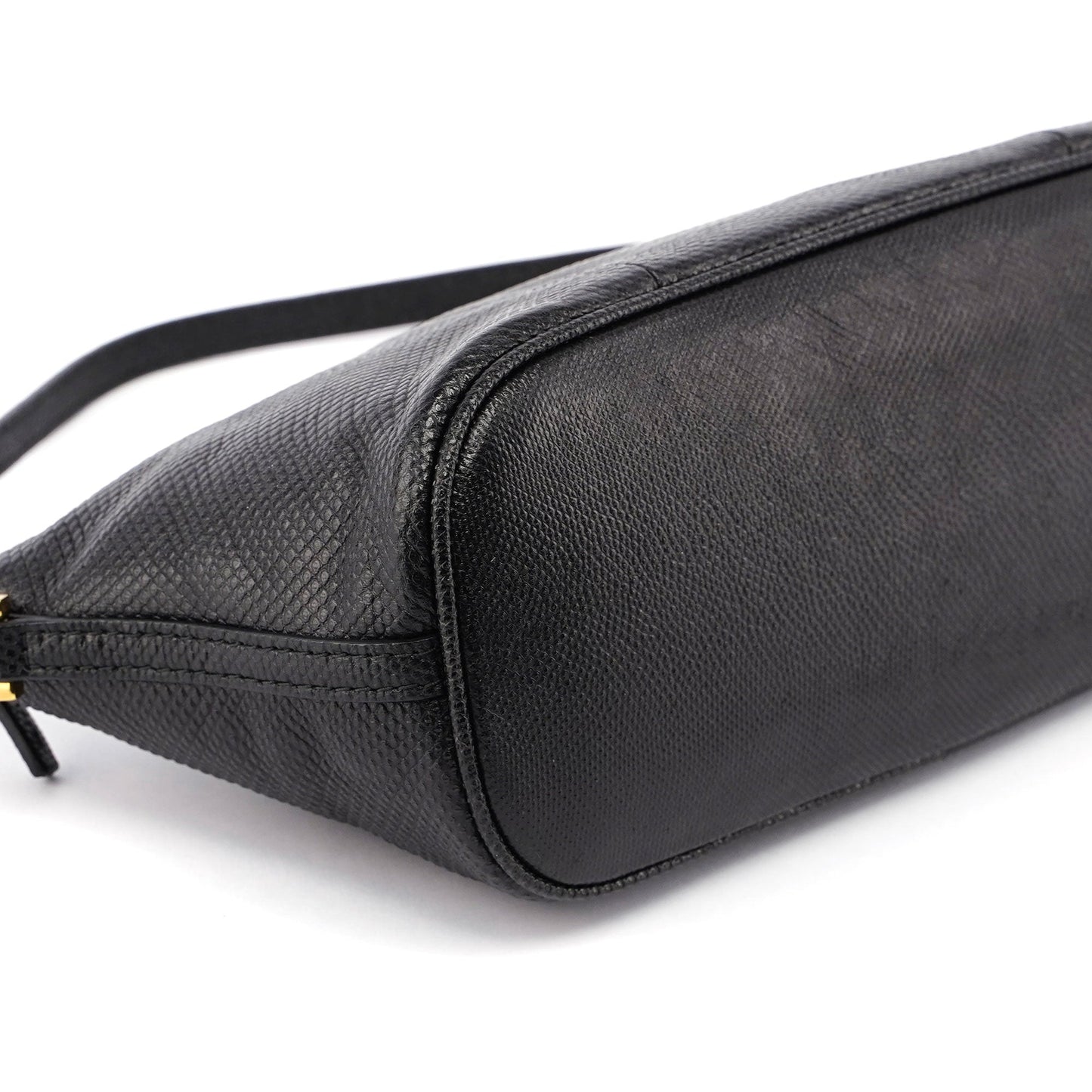 Gucci Black Lizard Embossed Boat