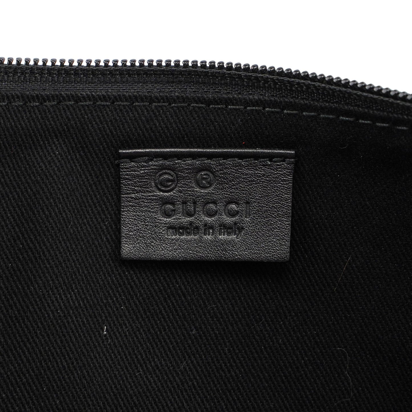 Gucci Black Lizard Embossed Boat