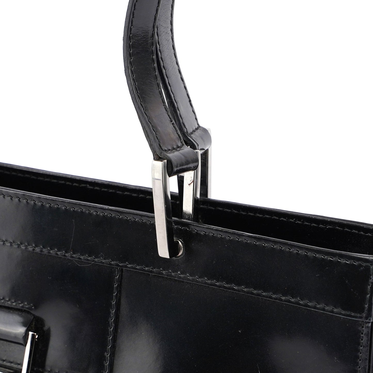 Gucci Black Spazz Jackie Tote