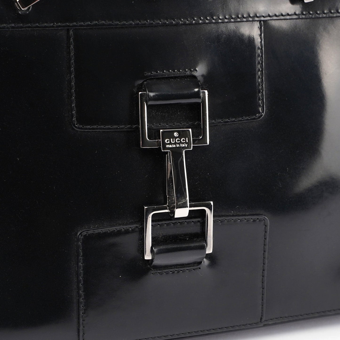 Gucci Black Spazz Jackie Tote