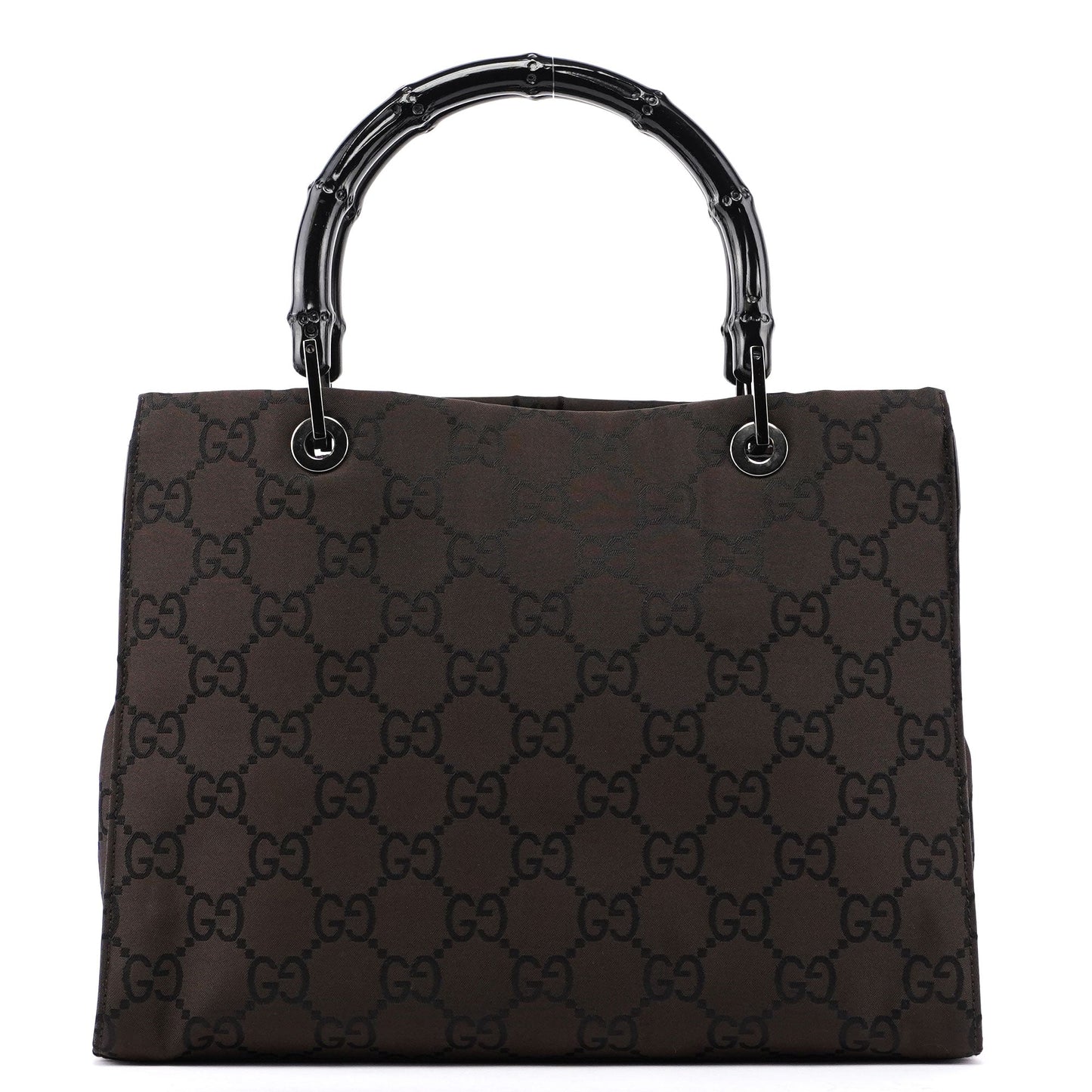 Gucci Brown GG Bamboo Tote