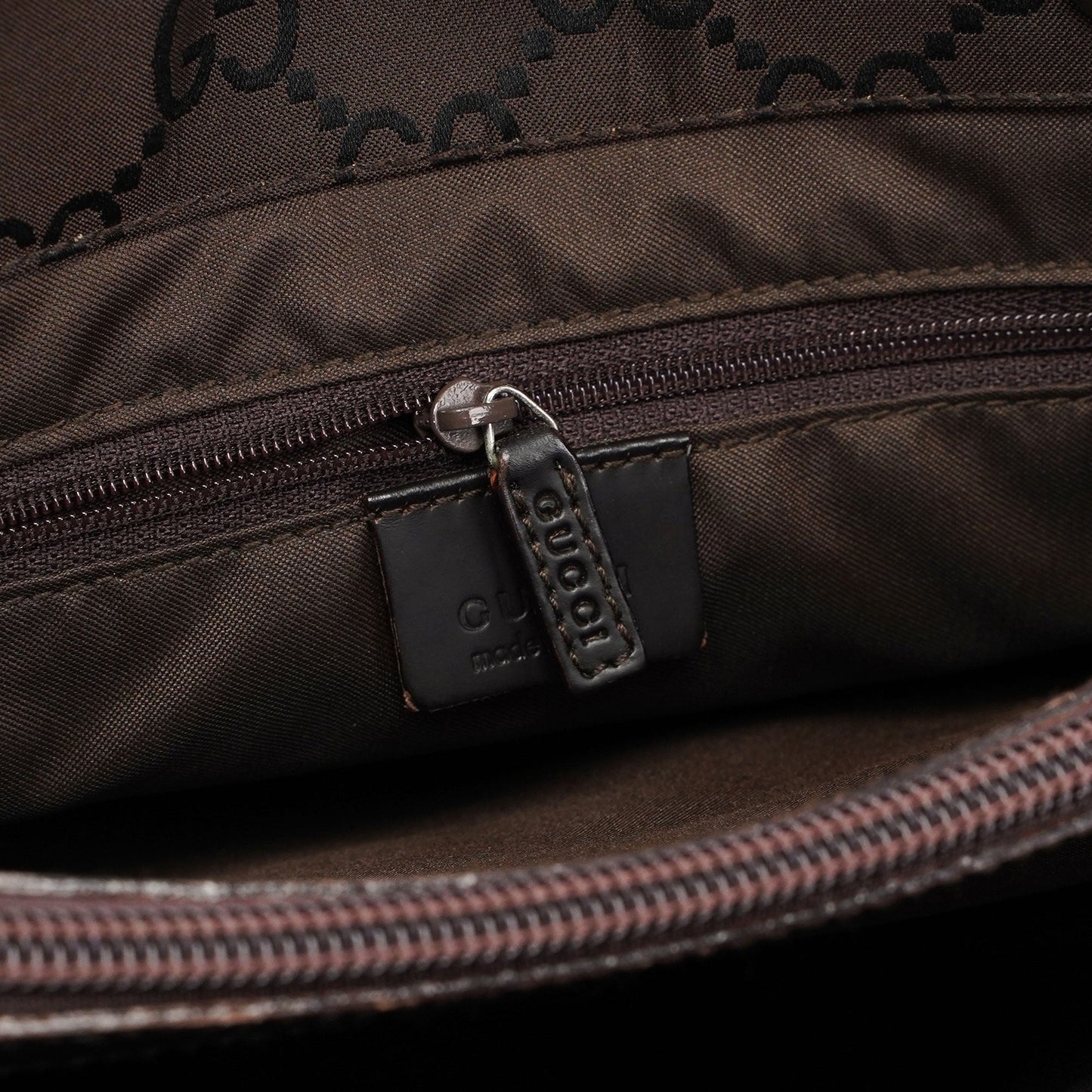 Gucci Brown GG Bamboo Tote