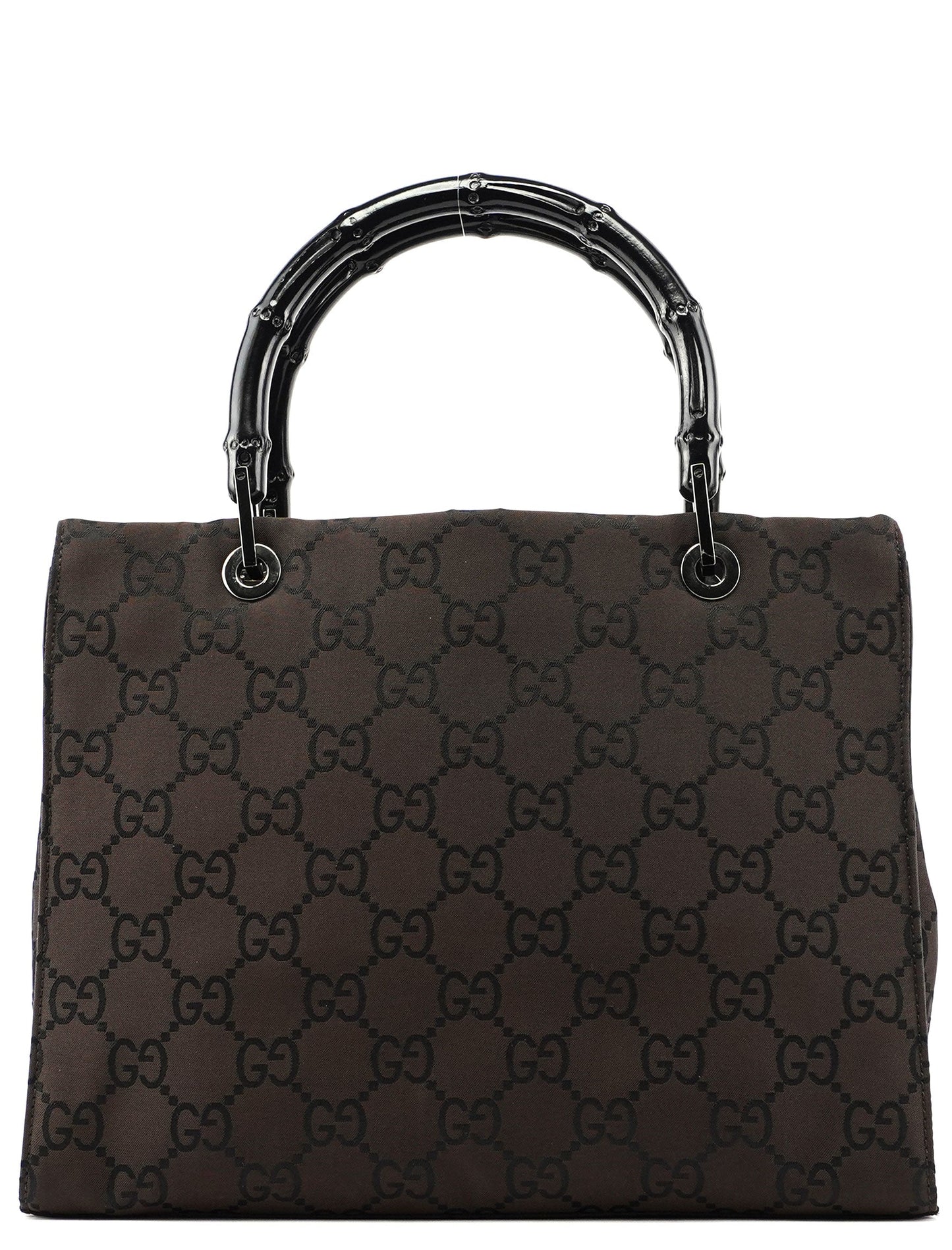 Gucci Brown GG Bamboo Tote