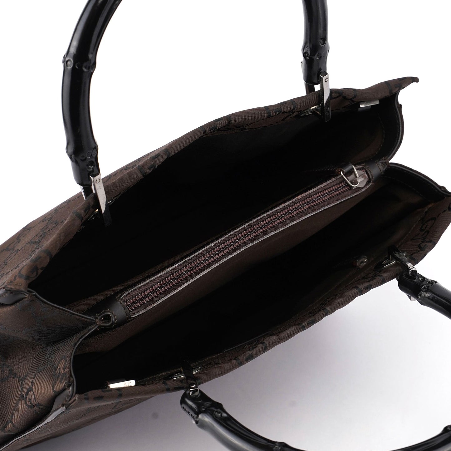 Gucci Brown GG Bamboo Tote