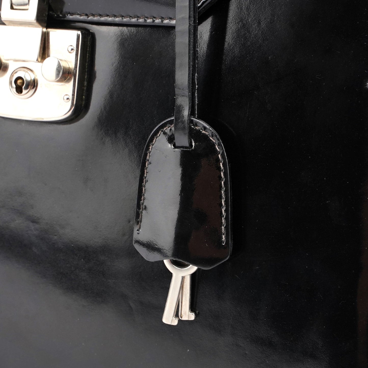 Ladylock Diana Patent Leather Bag