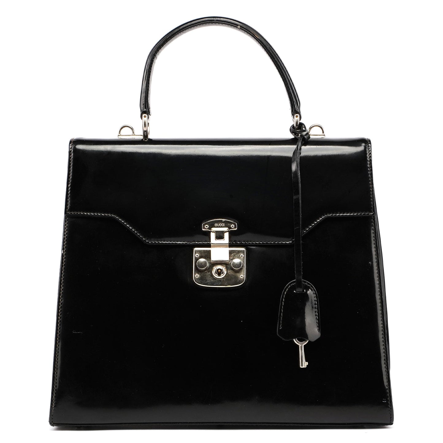 Ladylock Diana Patent Leather Bag