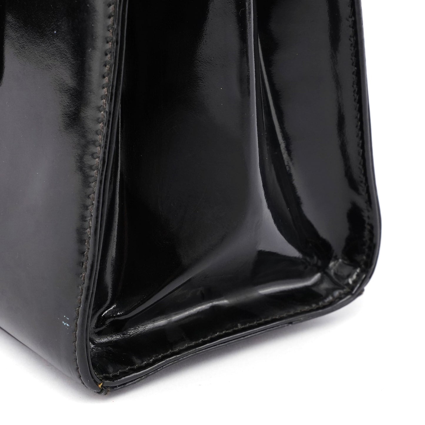 Ladylock Diana Patent Leather Bag