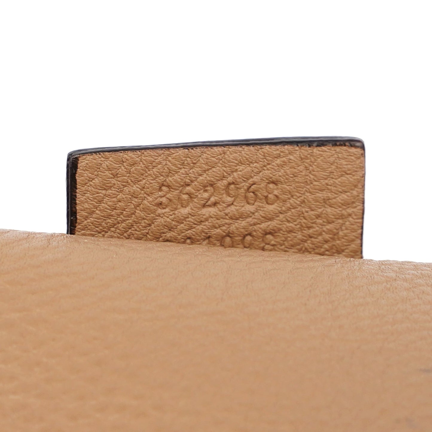 Large Beige Leather Jackie Shoulder Bag