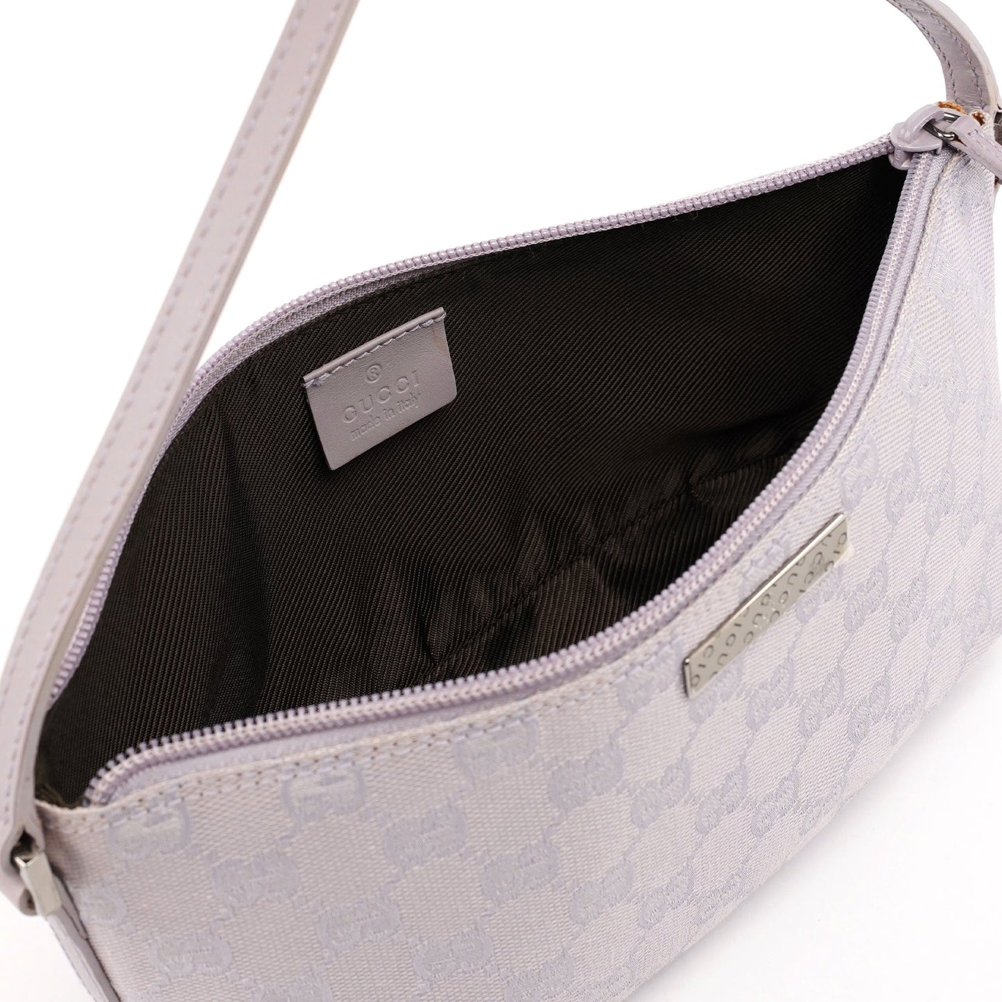 Lavender GG Monogram Boat Pochette