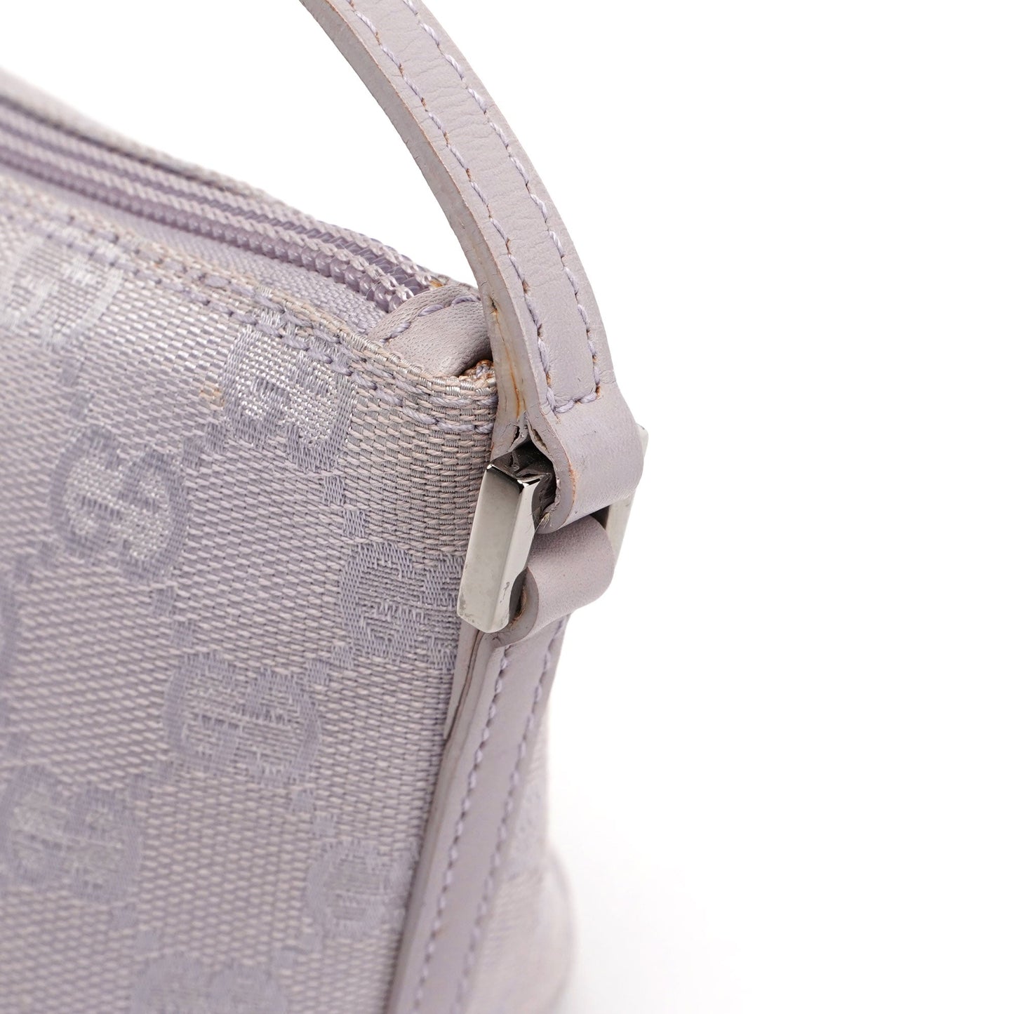 Lavender GG Monogram Boat Pochette
