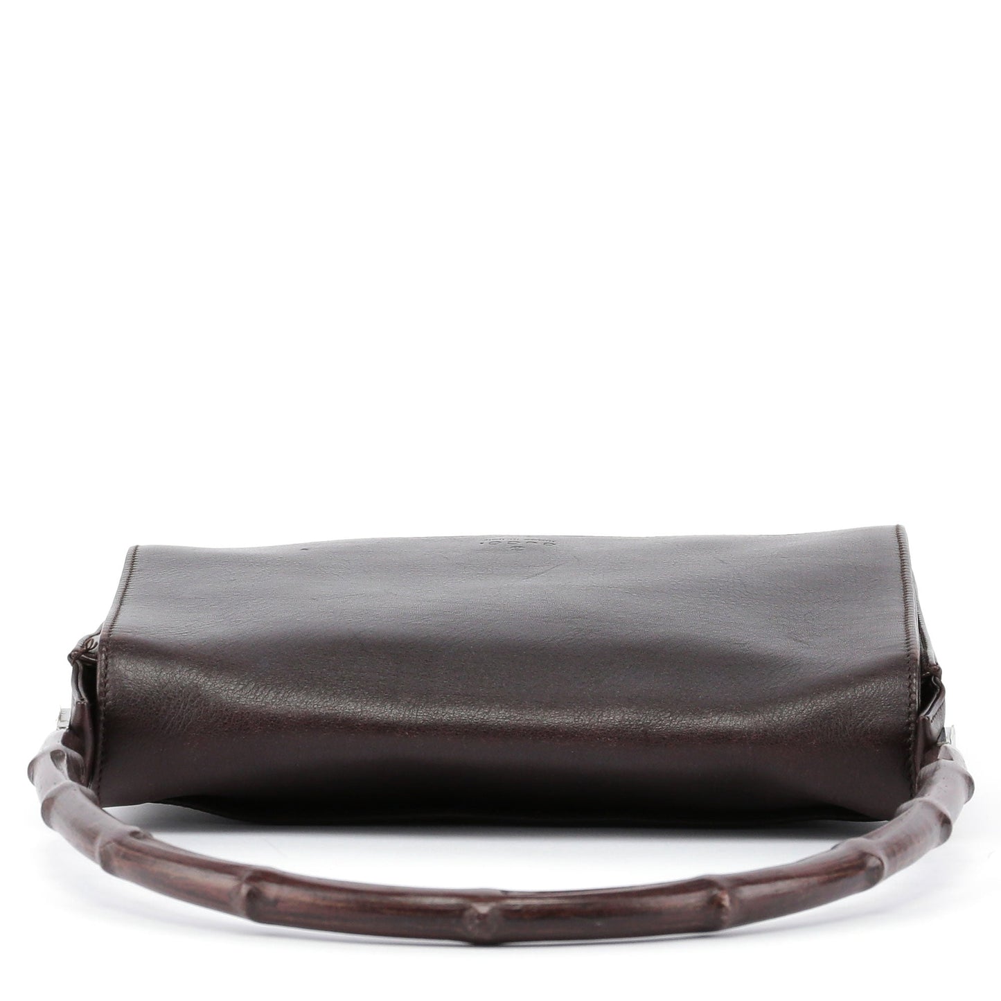 Leather Bamboo Shoulder Bag