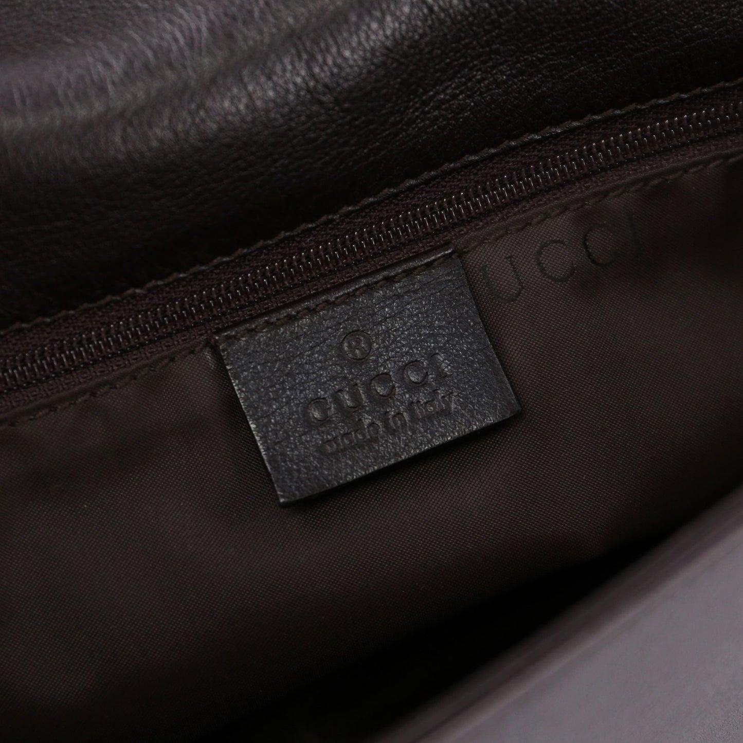 Leather Bamboo Shoulder Bag