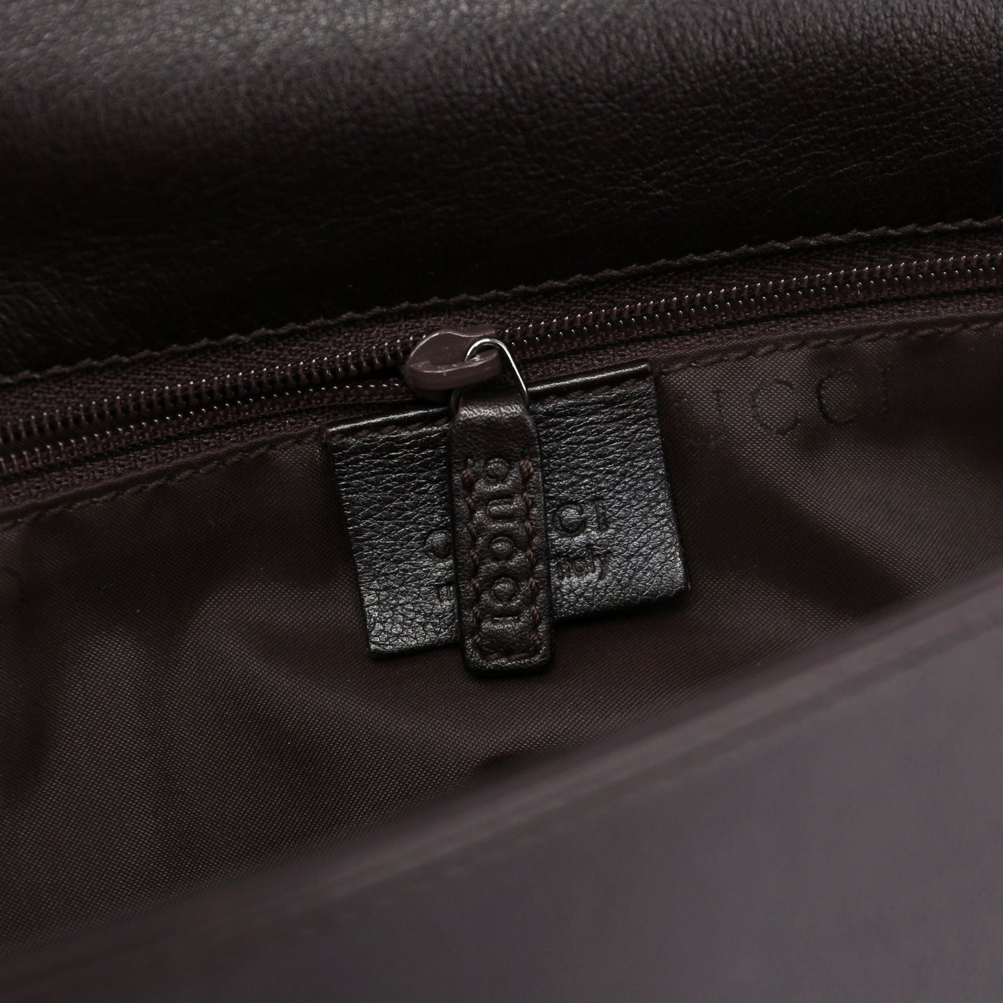 Leather Bamboo Shoulder Bag