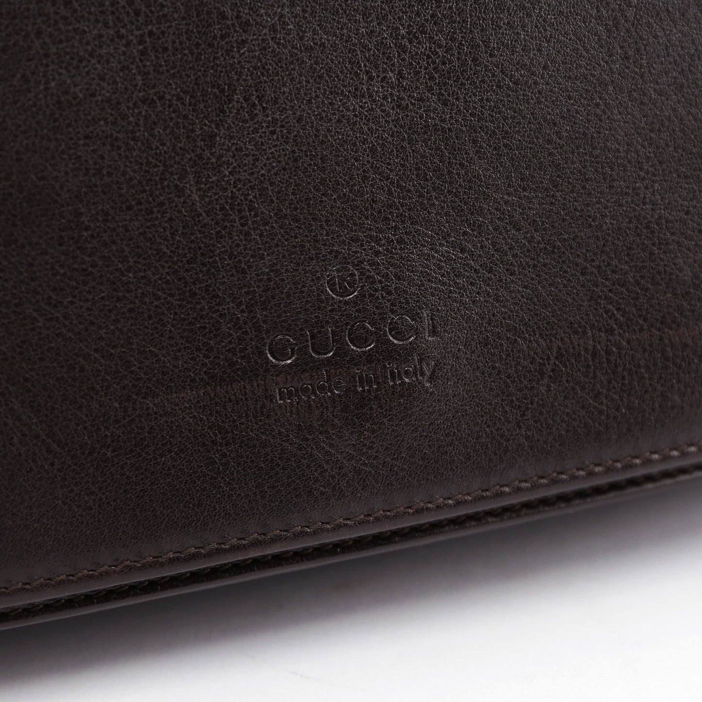 Leather Bamboo Shoulder Bag