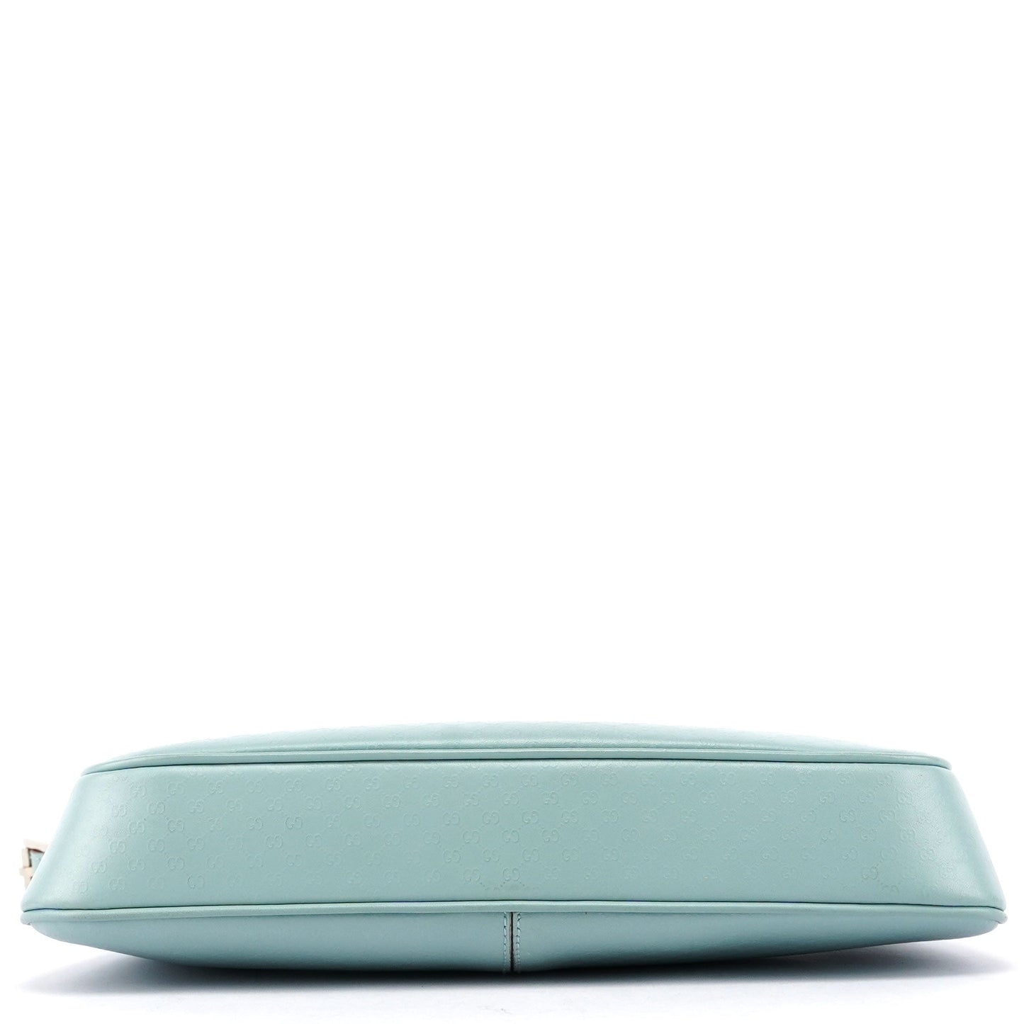 Light Blue Micro GG Hobo Shoulder Bag