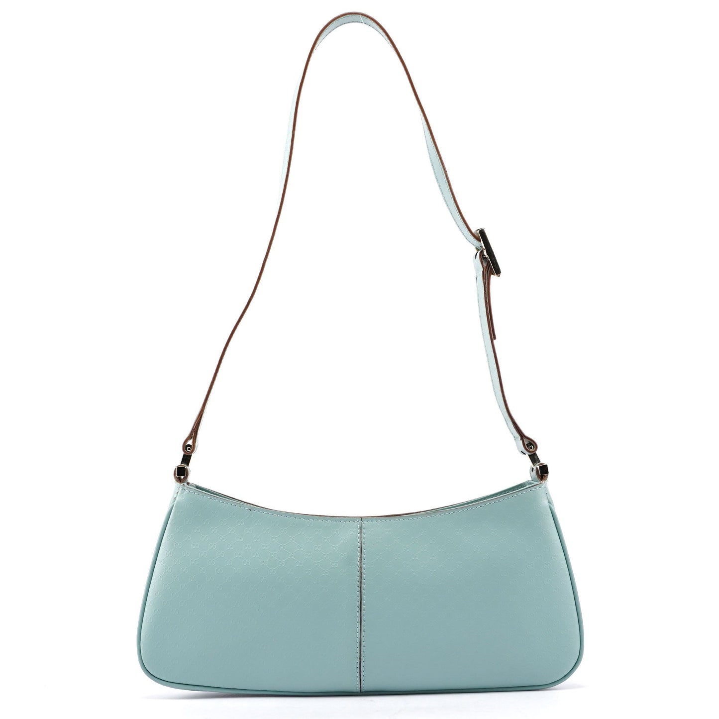 Light Blue Micro GG Hobo Shoulder Bag