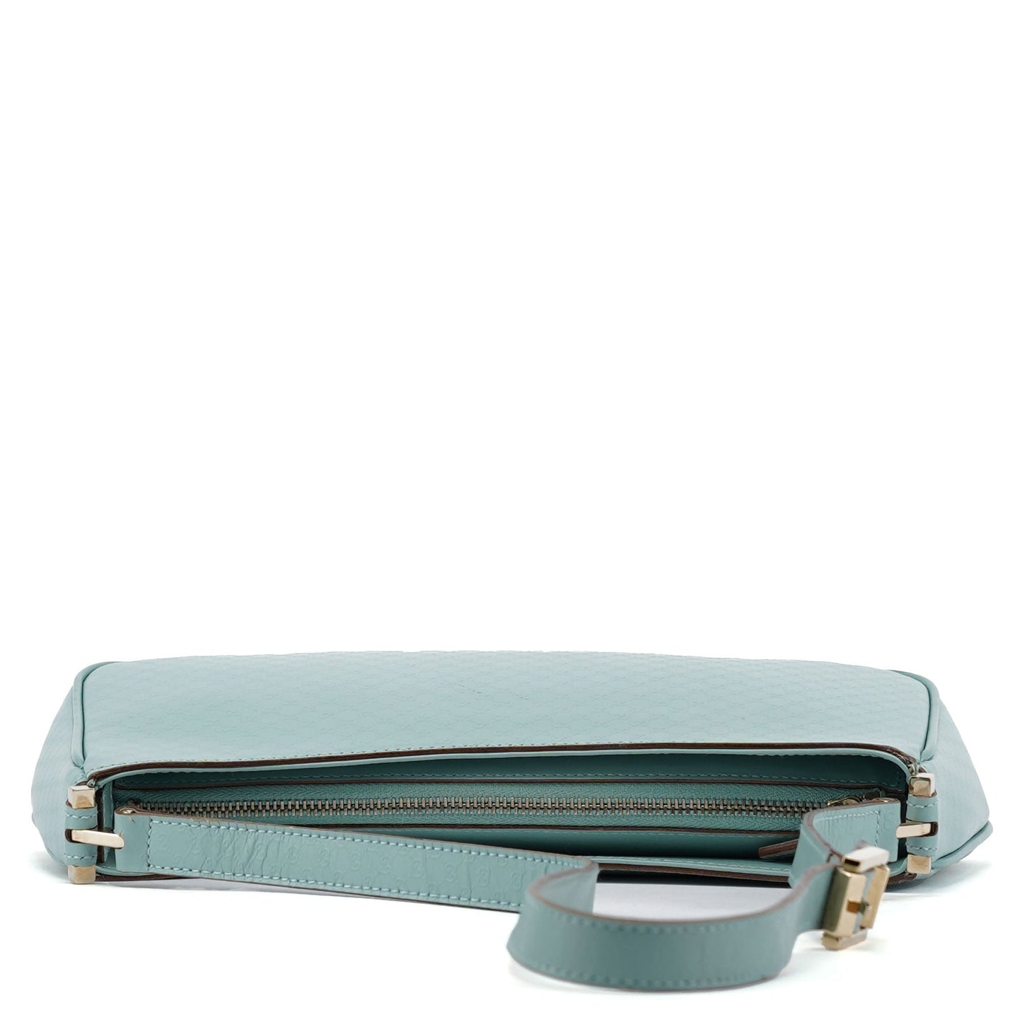 Light Blue Micro GG Shoulder Bag