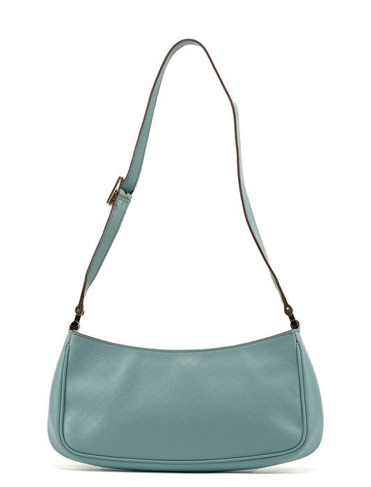 Light Blue Micro GG Shoulder Bag