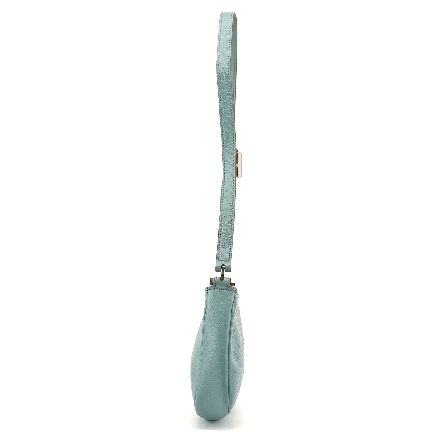 Light Blue Micro GG Shoulder Bag