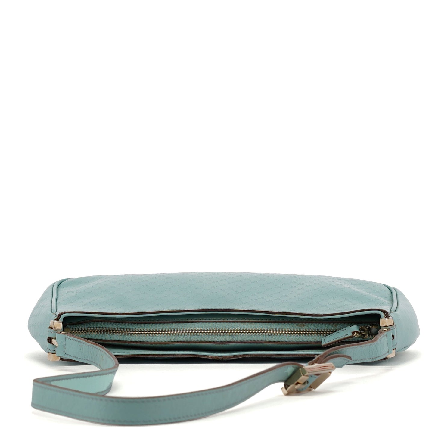Light Blue Micro GG Shoulder Bag