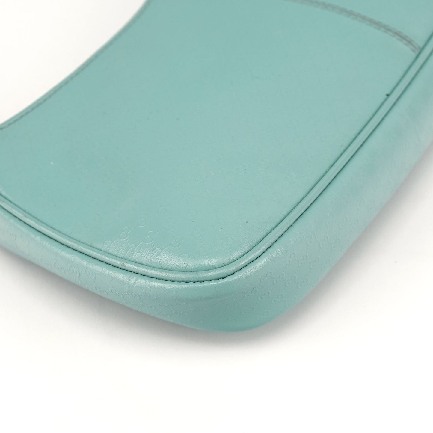 Light Blue Micro GG Shoulder Bag