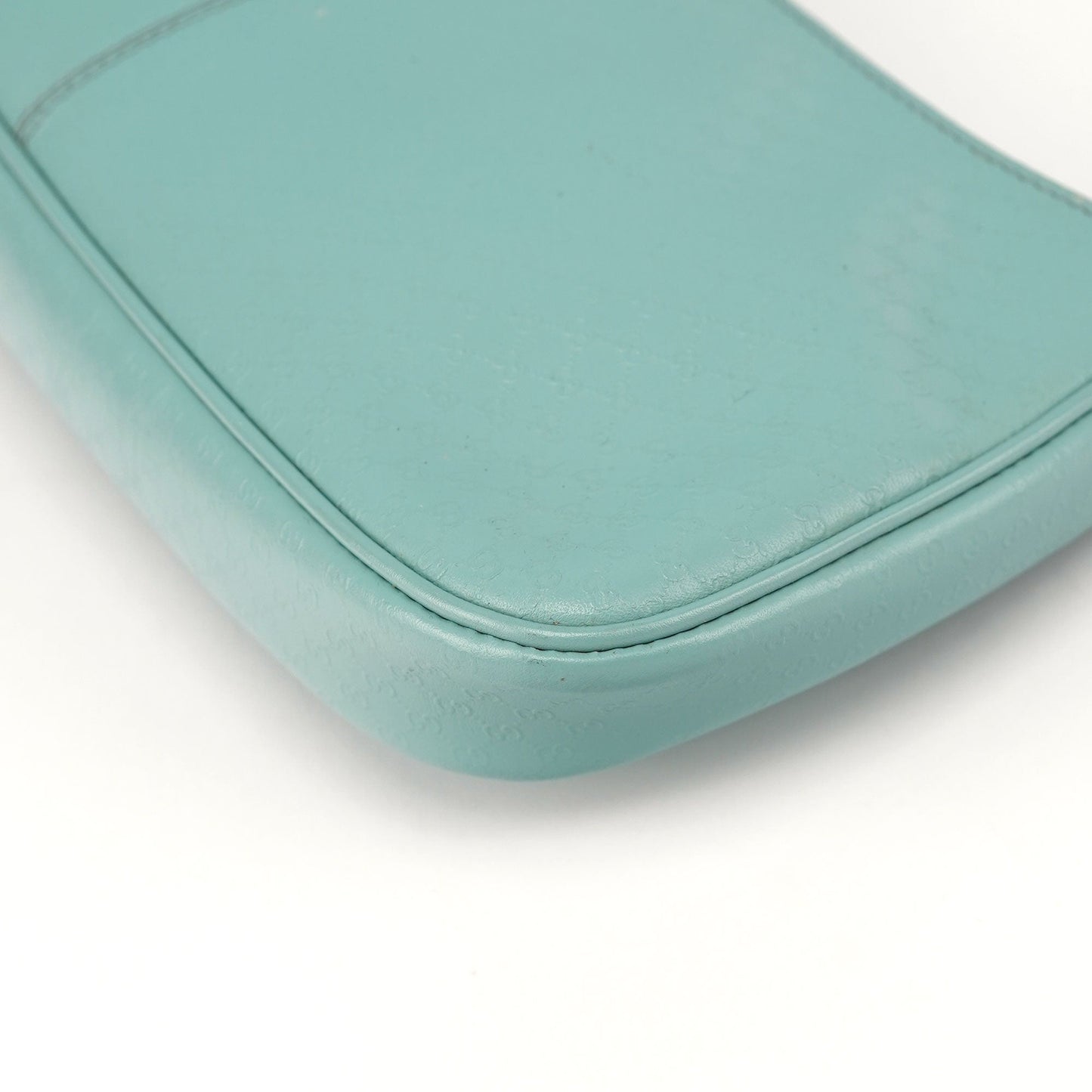 Light Blue Micro GG Shoulder Bag