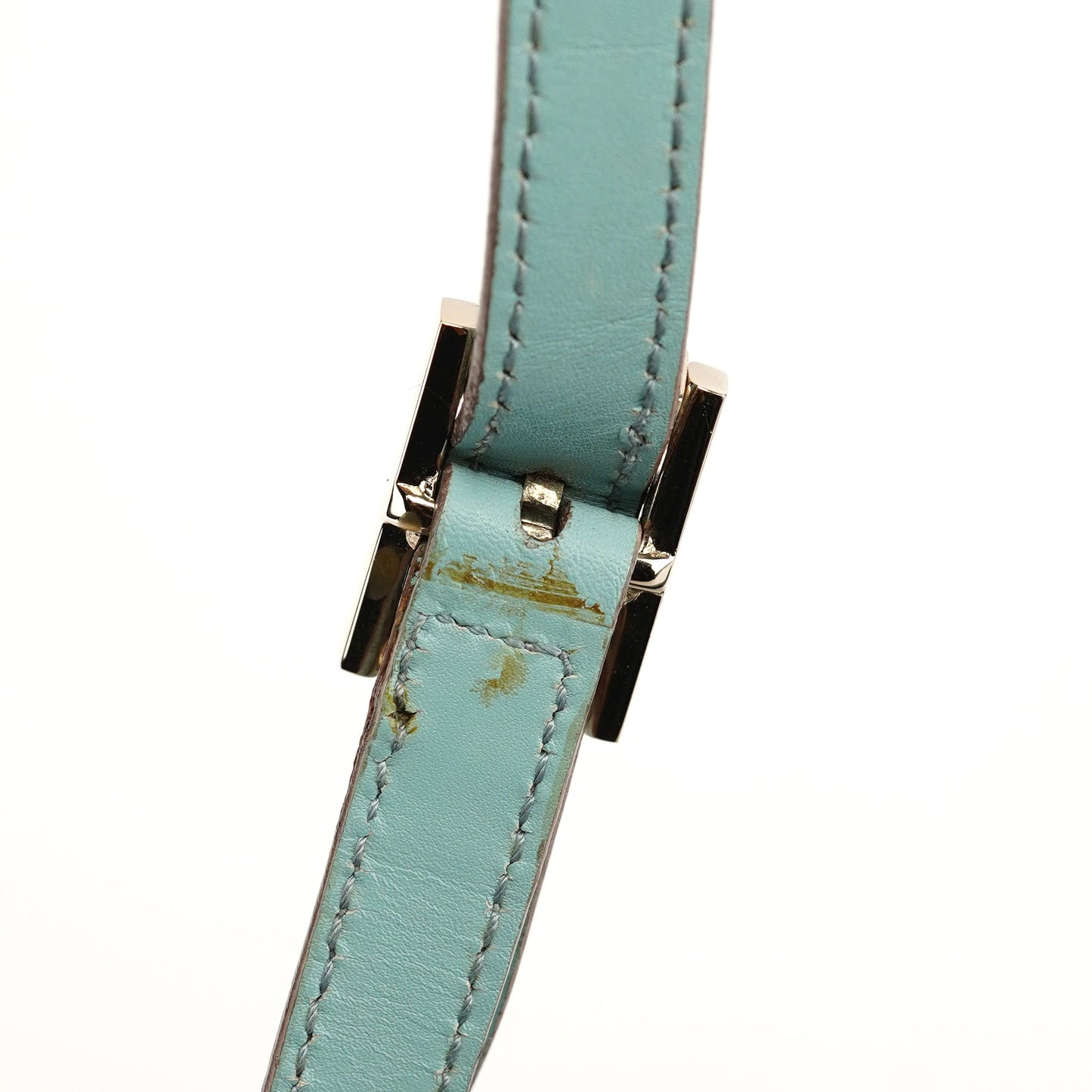 Light Blue Micro GG Shoulder Bag