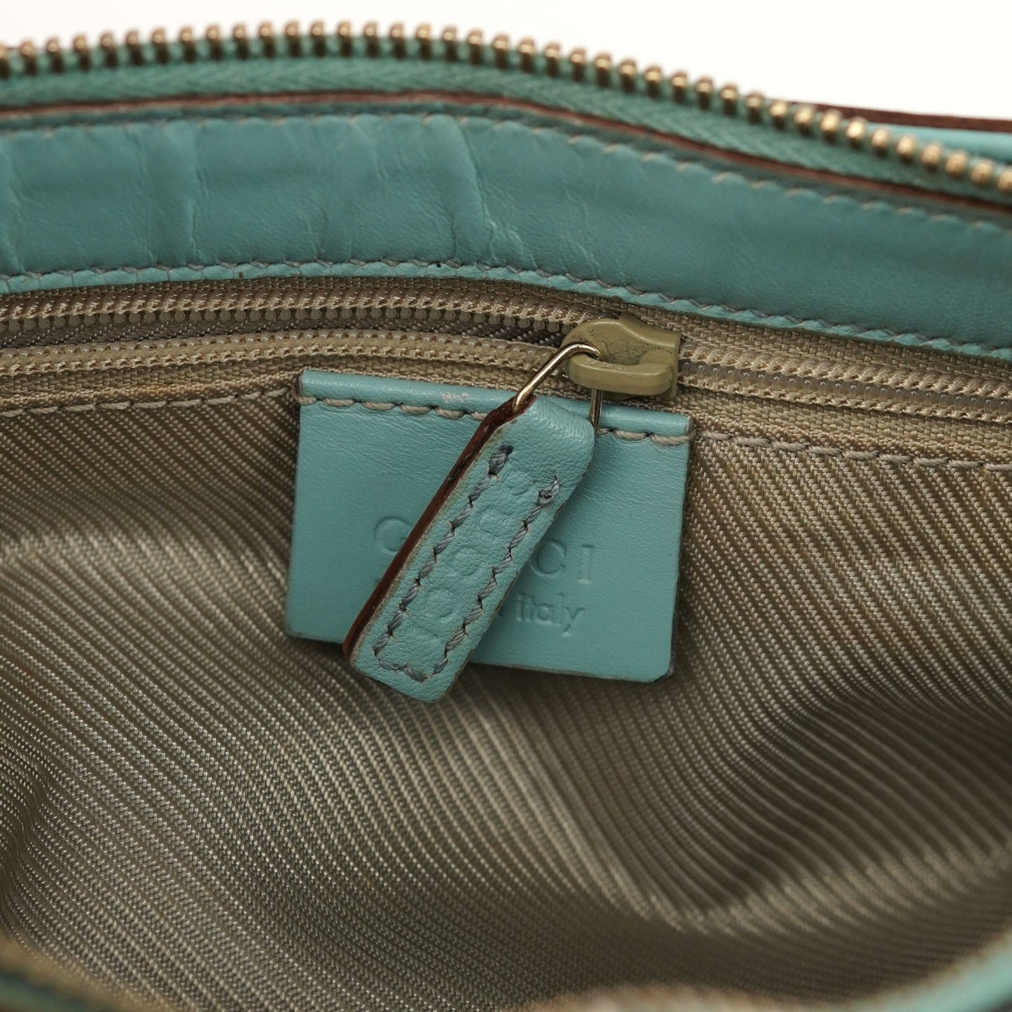 Light Blue Micro GG Shoulder Bag