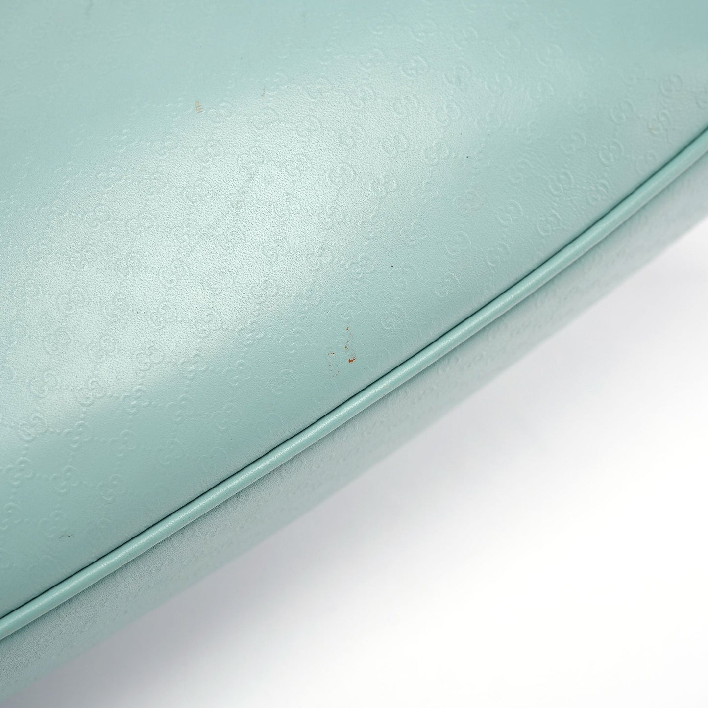 Light Blue Micro GG Shoulder Bag