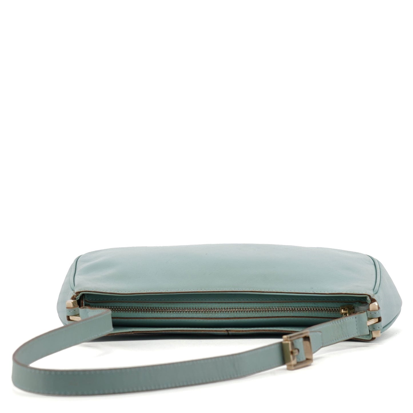 Light Blue Micro GG Shoulder Bag