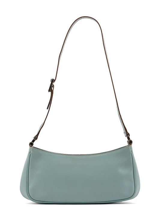 Light Blue Micro GG Shoulder Bag