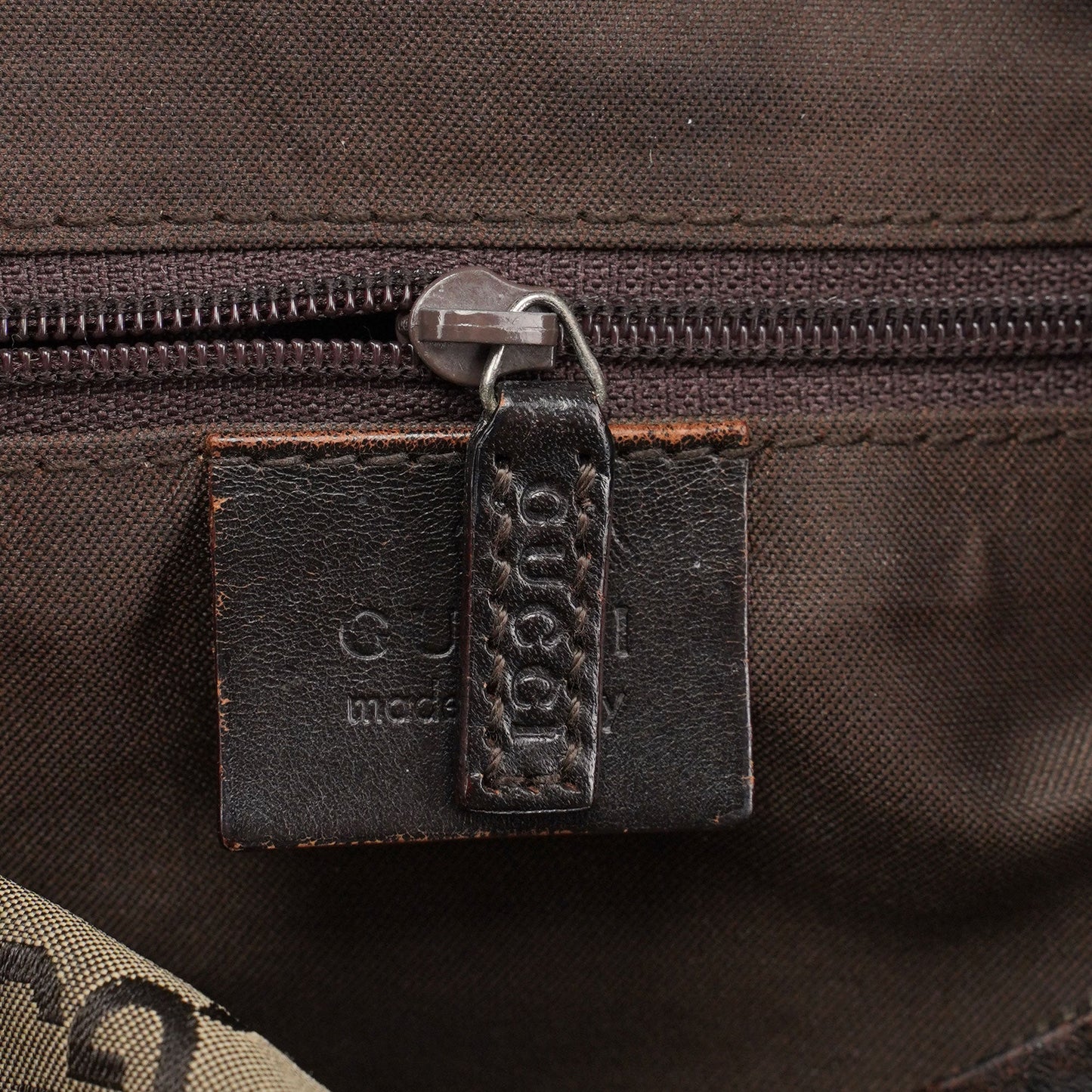 Light Brown GG Shoulder Bag