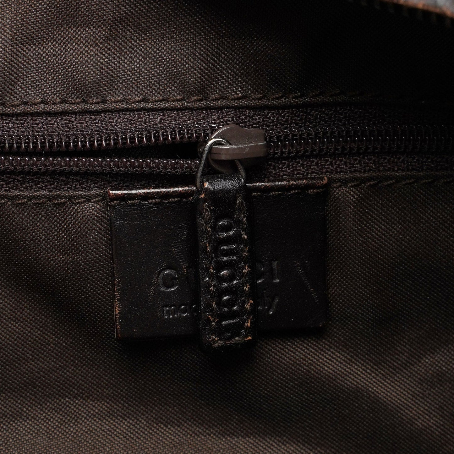 Light Brown GG Shoulder Bag