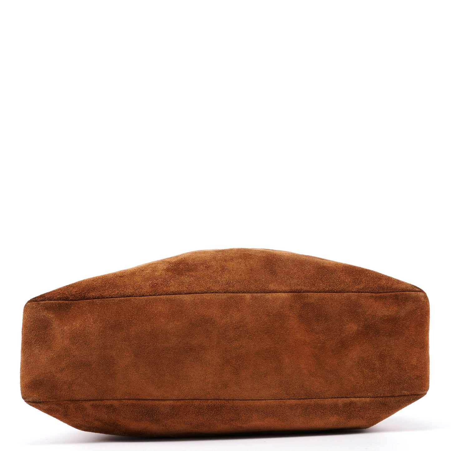 Light Brown Suede Horsebit Hobo