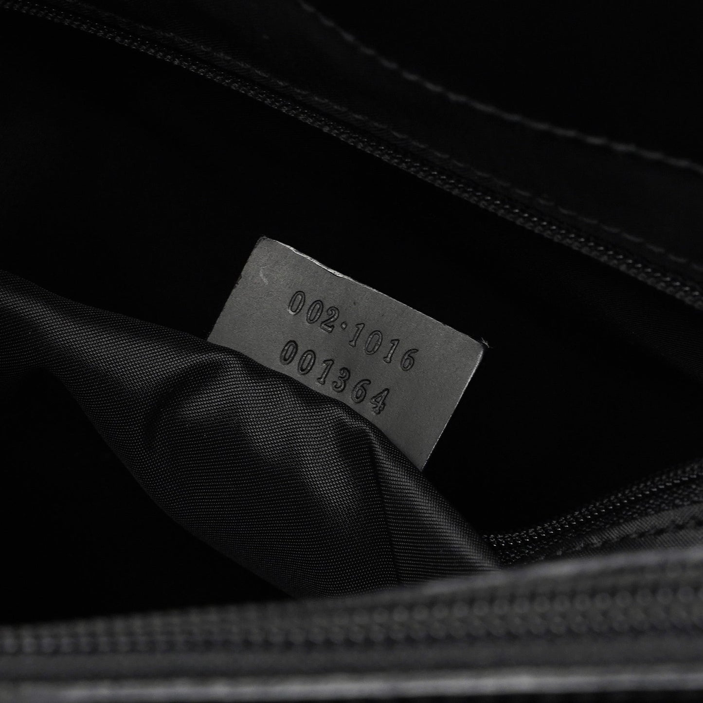 Matte Black Leather Bamboo Tote Bag