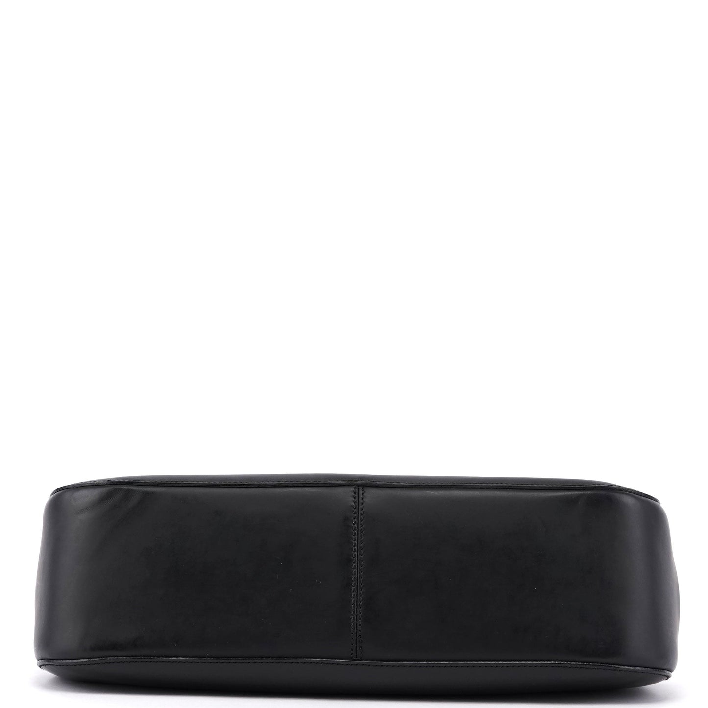 Matte Black Red Bamboo Shoulder Bag