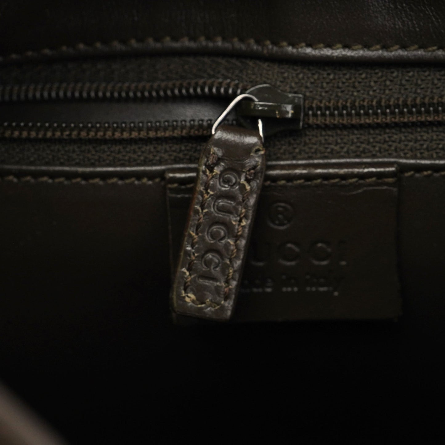 Olive Satin Jackie Shoulder Bag