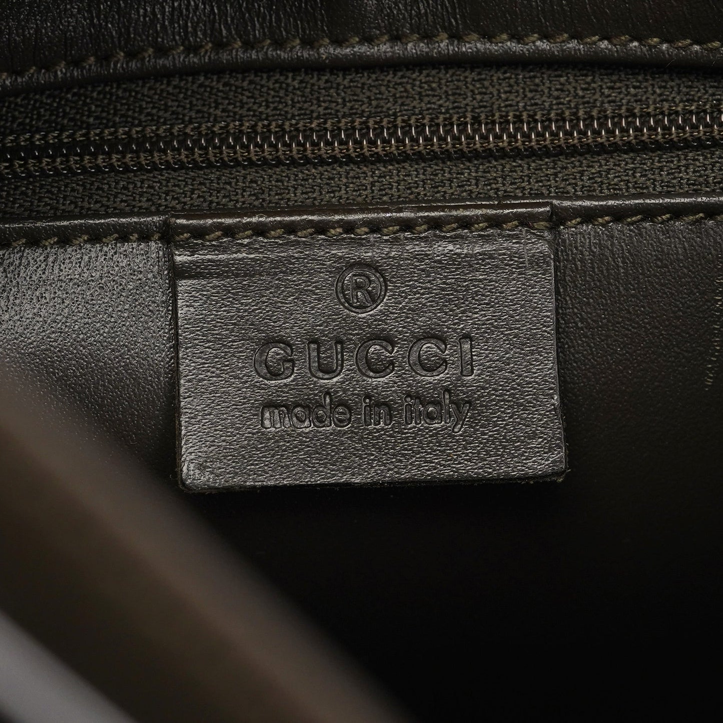 Olive Satin Jackie Shoulder Bag