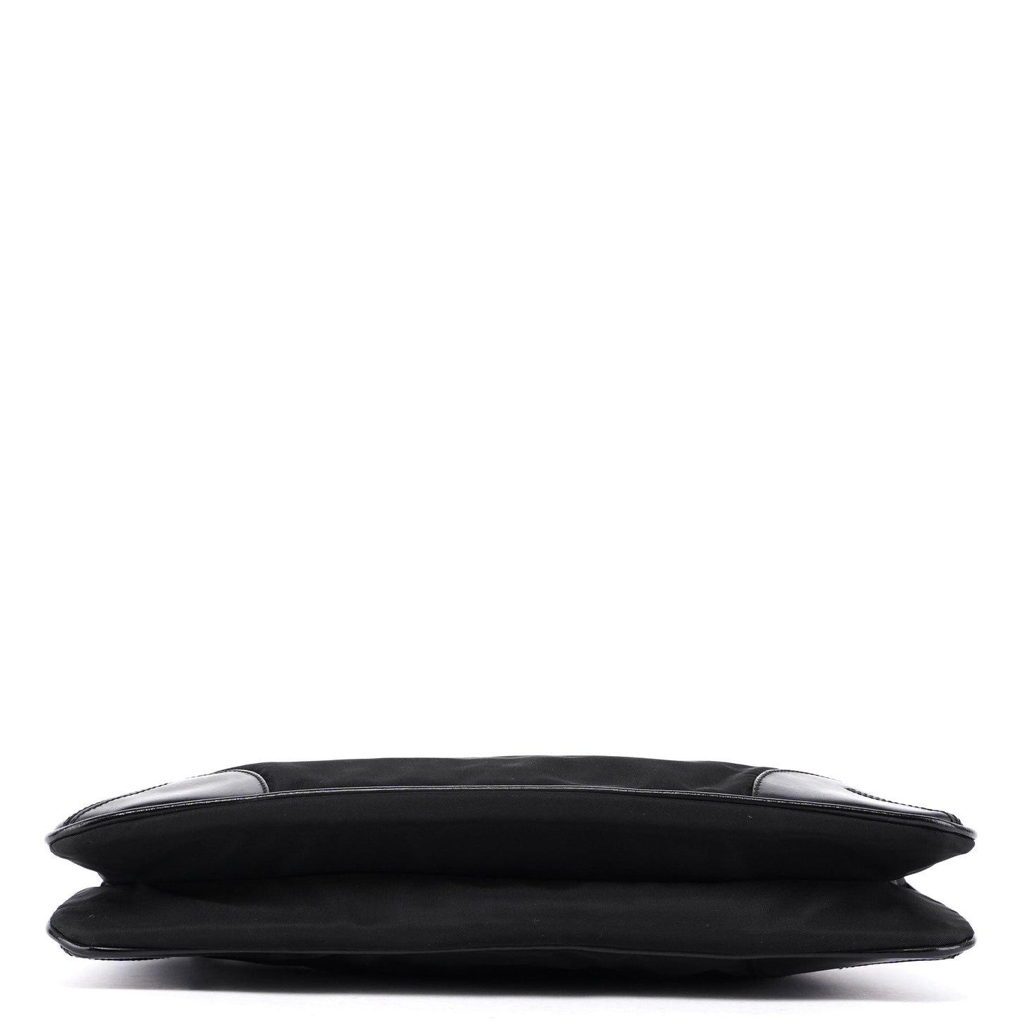 Prada Black Tessuto Leather Shoulder Bag