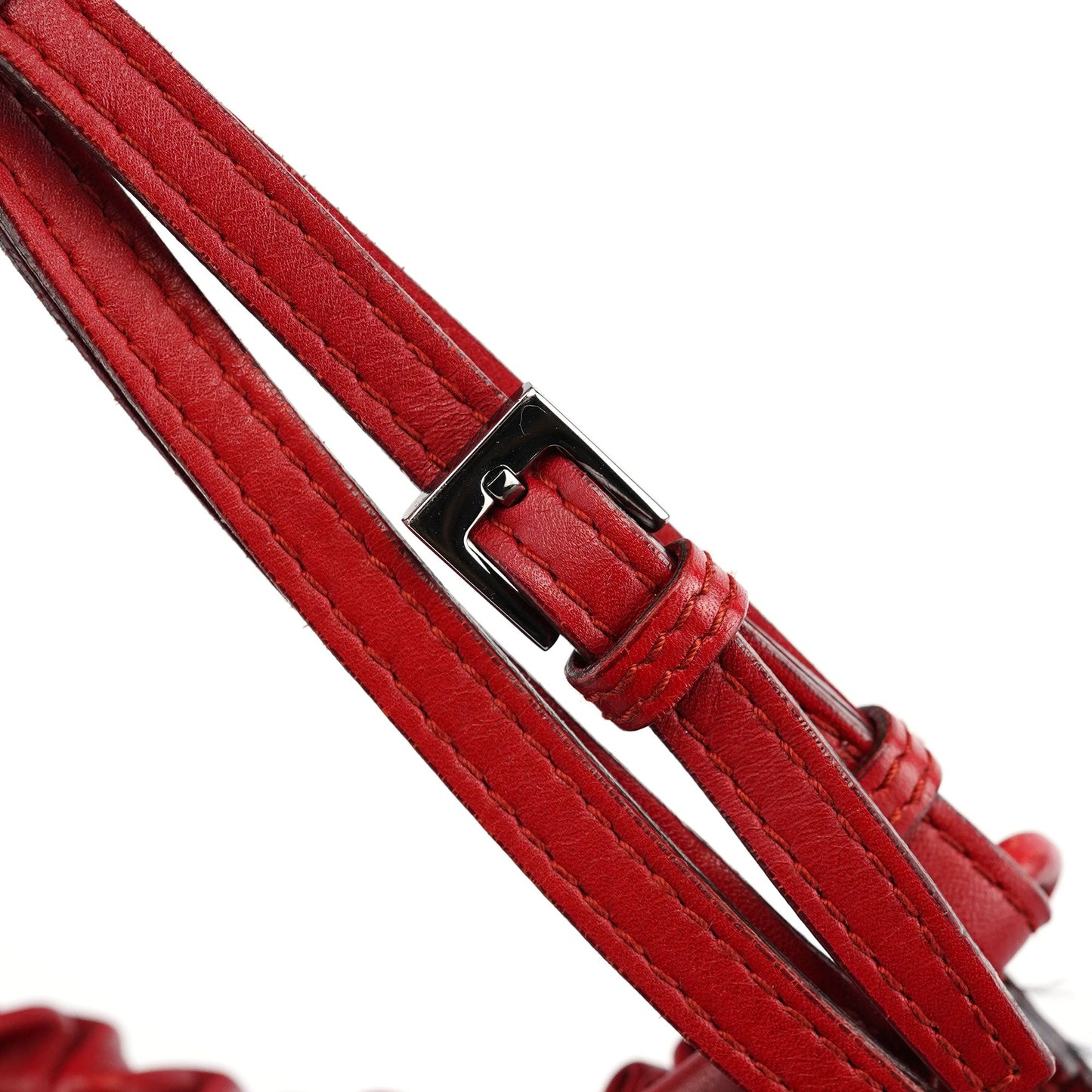 Red Calfskin Handbag