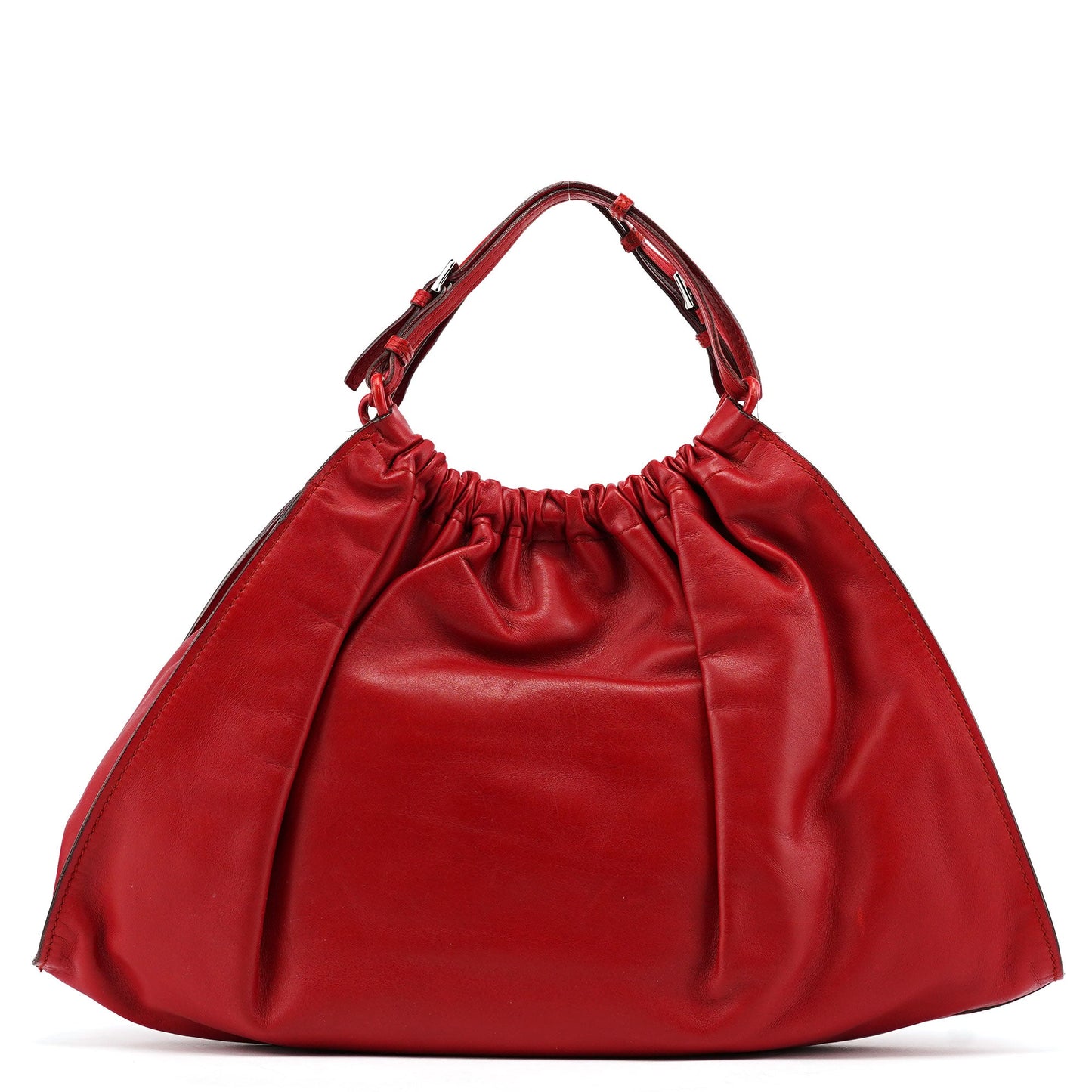 Red Calfskin Handbag