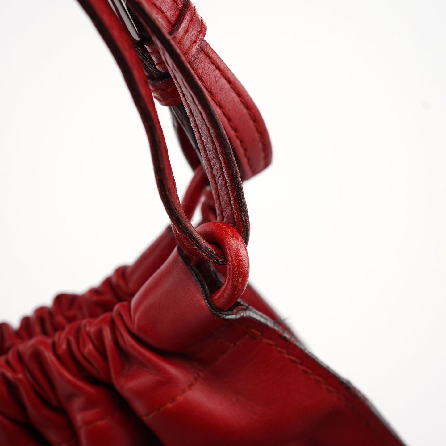 Red Calfskin Handbag